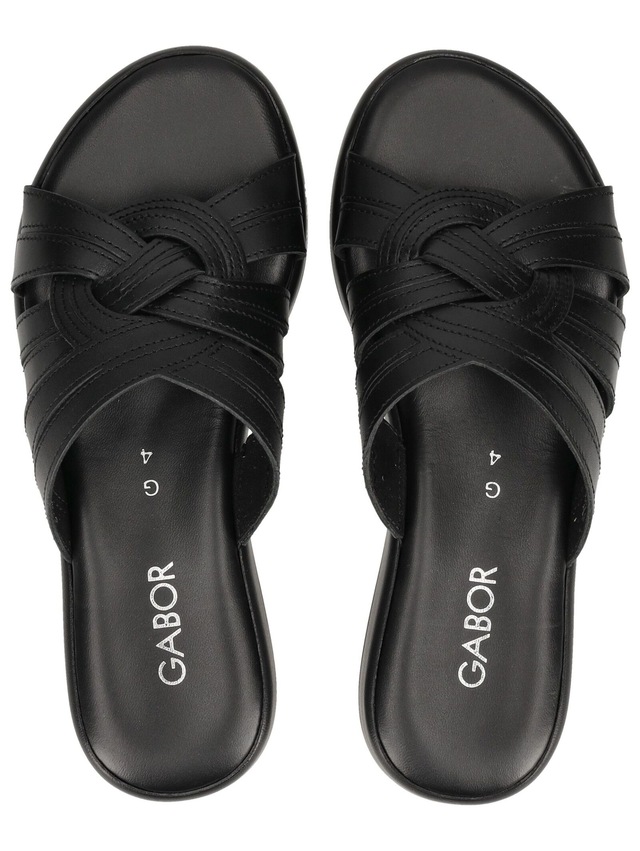 Gabor Comfort Pantolette »Gabor Comfort Pantoletten Glattleder«