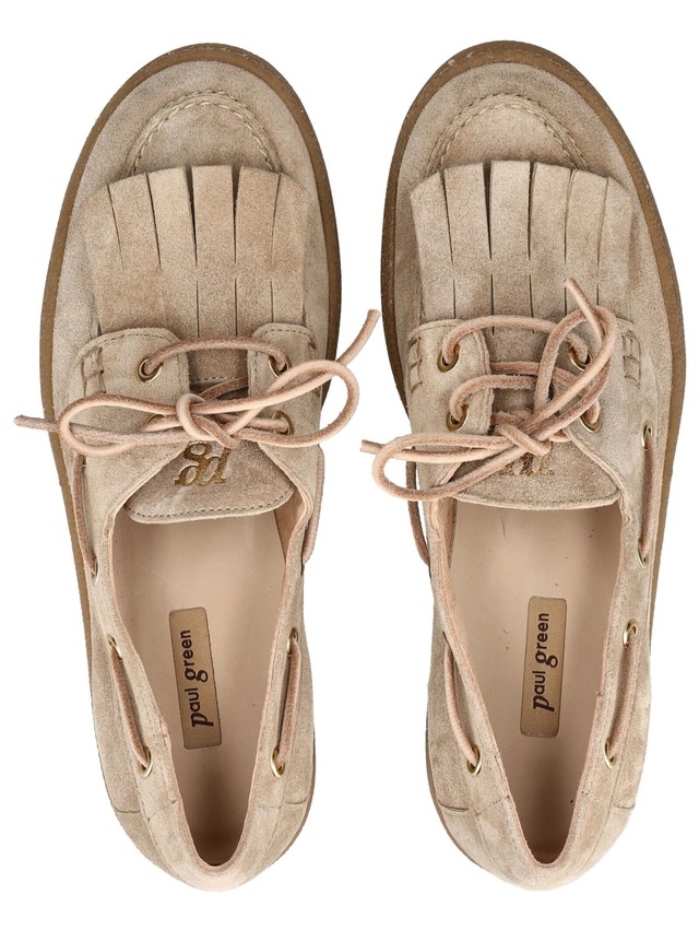 Paul Green Schnürschuh »Paul Green Halbschuhe Veloursleder«