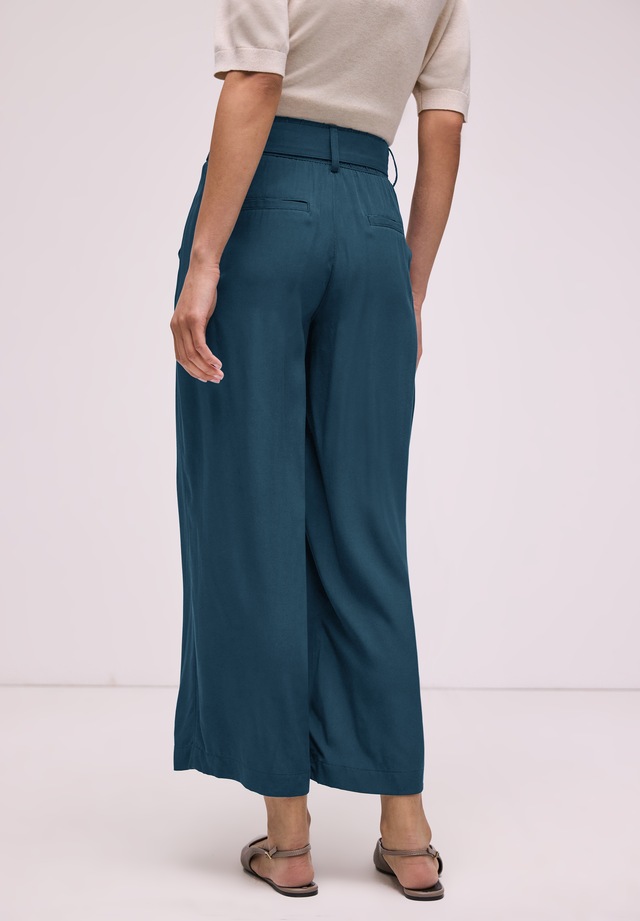 STREET ONE Stoffhose mit Gürtel