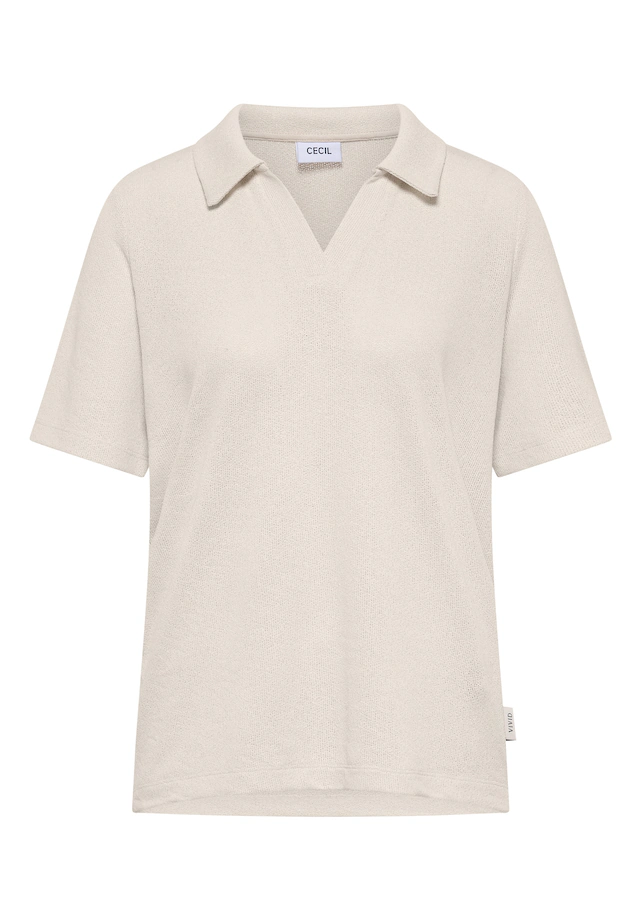 Cecil Poloshirt in Unifarbe