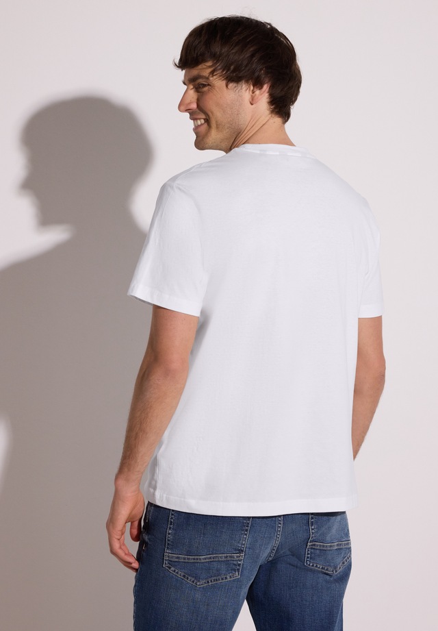 STREET ONE MEN T-Shirt aus reiner Baumwolle