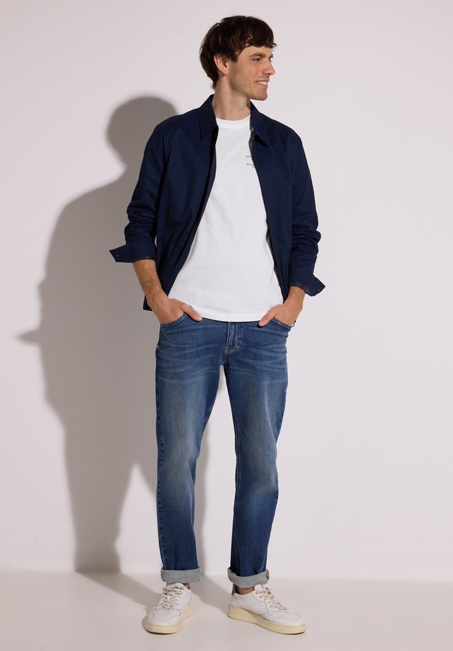 STREET ONE MEN T-Shirt aus reiner Baumwolle