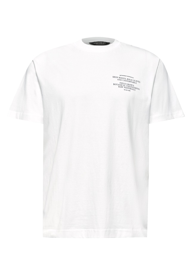 STREET ONE MEN T-Shirt aus reiner Baumwolle