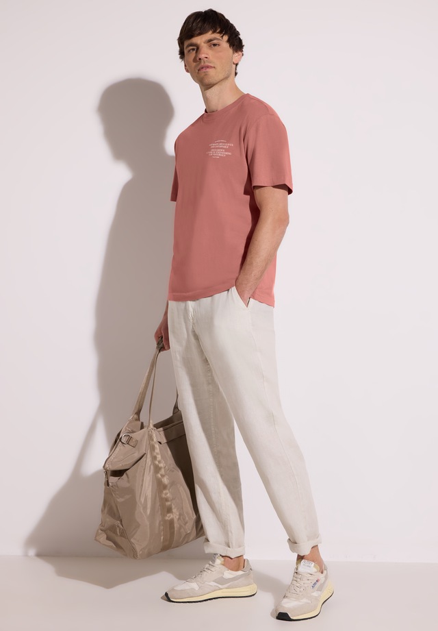 STREET ONE MEN T-Shirt aus reiner Baumwolle