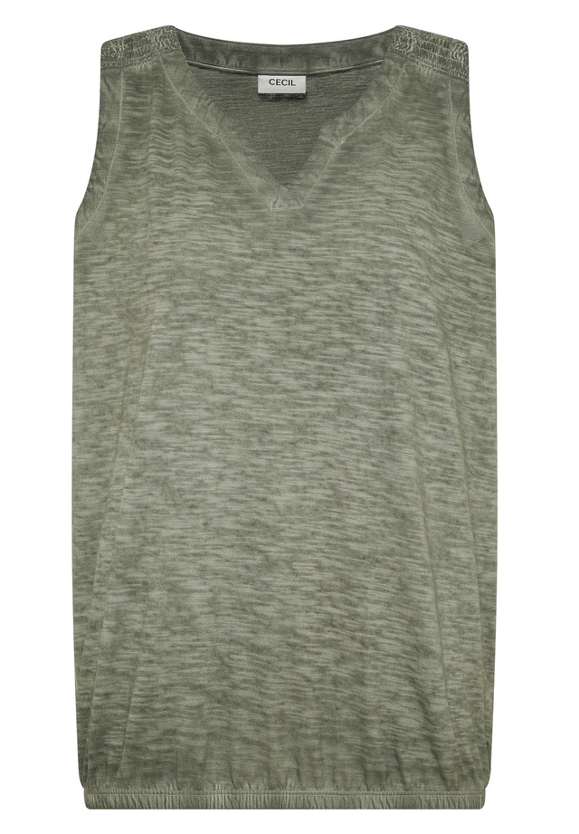 Cecil Shirttop aus reiner Baumwolle