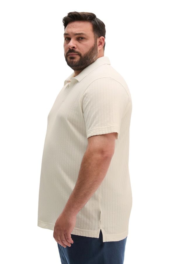 Marc O'Polo Poloshirt »aus schwerem Ripp-Jersey«