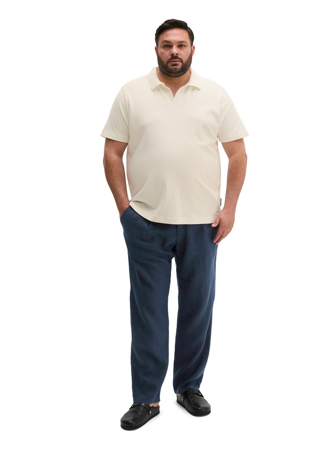Marc O'Polo Poloshirt »aus schwerem Ripp-Jersey«
