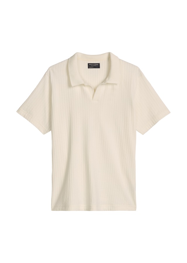 Marc O'Polo Poloshirt »aus schwerem Ripp-Jersey«