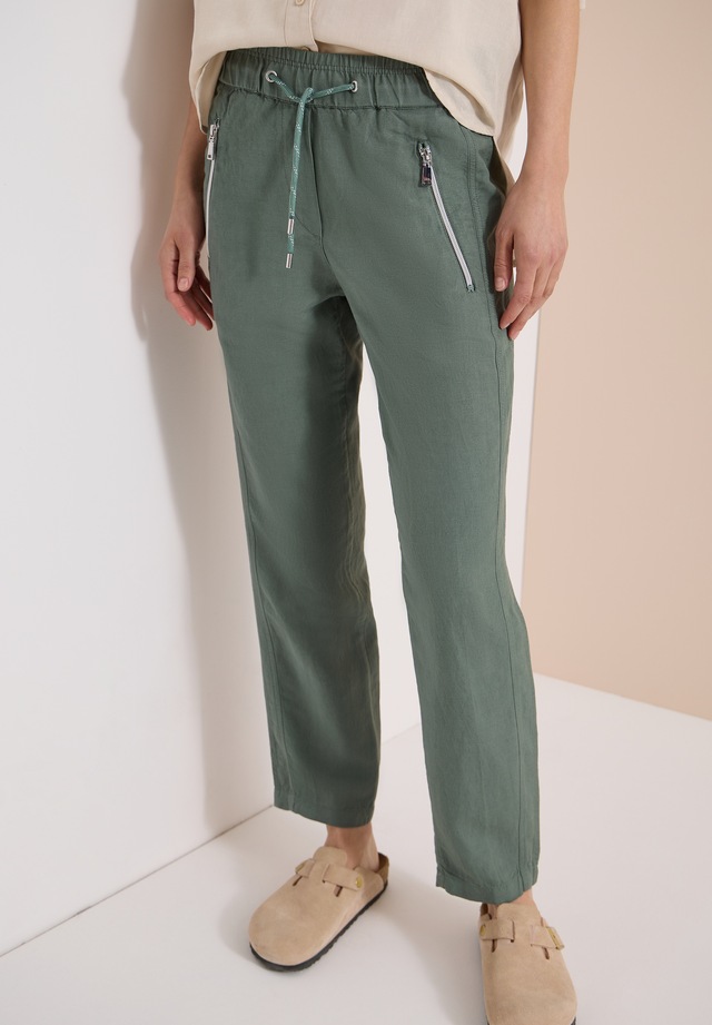Cecil Stoffhose »Style Chelsea« Sommerhose aus Leinenmix