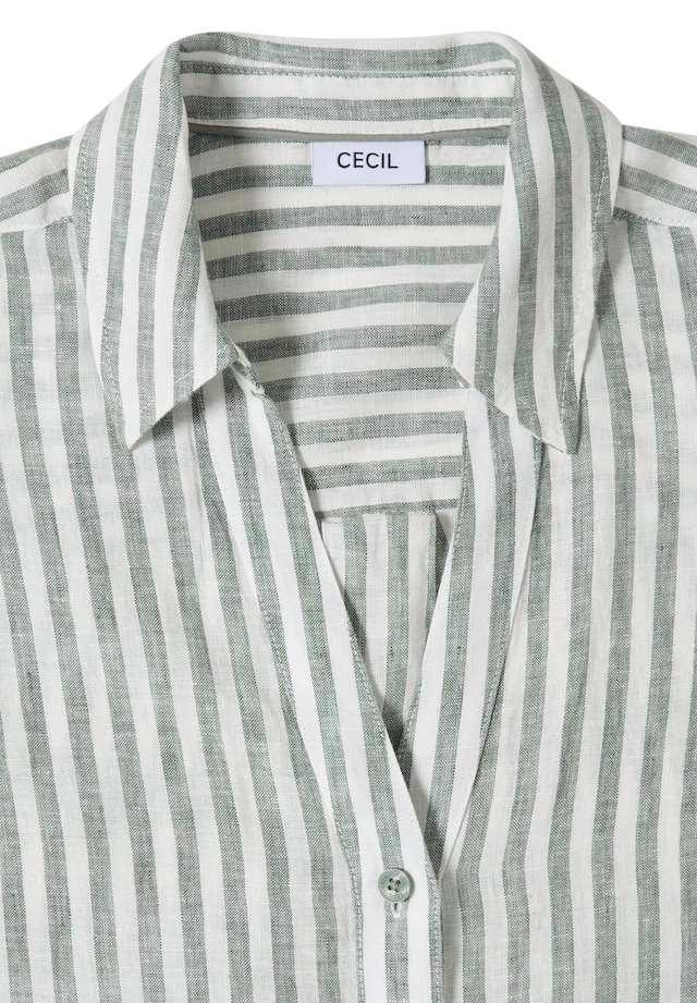 Cecil Kurzarmbluse aus Leinen
