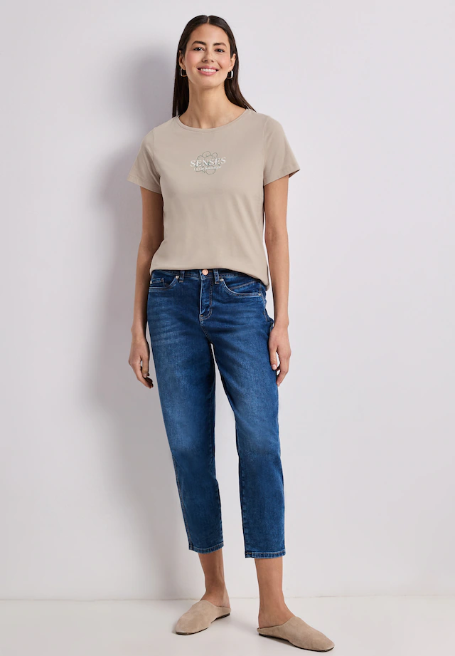 STREET ONE T-Shirt aus reiner Baumwolle