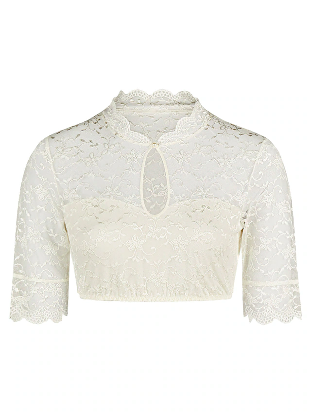 Nina Von C. Dirndlbluse »Dirndlbluse halbarm Annette«