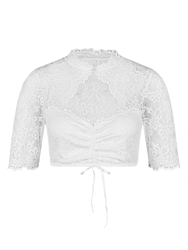 Nina Von C. Dirndlbluse »Dirndlbluse halbarm Sophie«