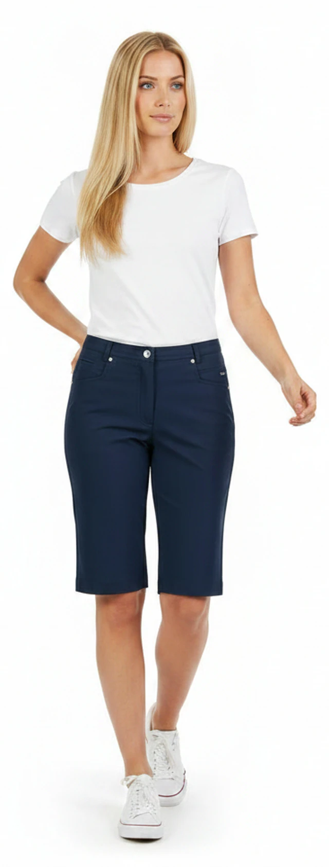 DEPROC Active Shorts »KENORA URBAN Trekkingshorts Damen« In melierter Optik
