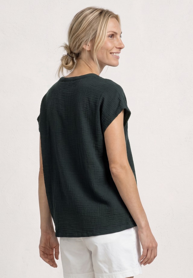 STREET ONE Blusenshirt aus reiner Baumwolle