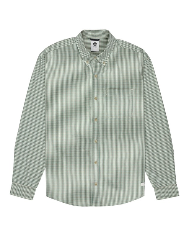 Element Langarmhemd »Button Down Regular Poplin«