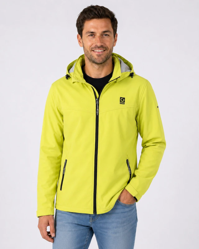 LPO Windbreaker »Melwyn Active« mit Kapuze abnehmbare, verstellbare Kapuze