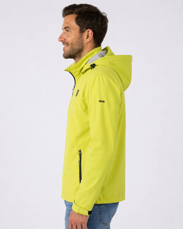 LPO Windbreaker »Melwyn Active« mit Kapuze abnehmbare, verstellbare Kapuze