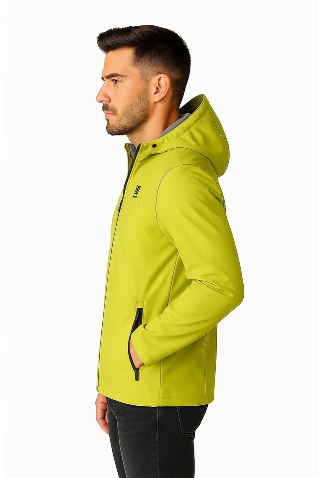LPO Windbreaker »Melwyn Active« mit Kapuze abnehmbare, verstellbare Kapuze