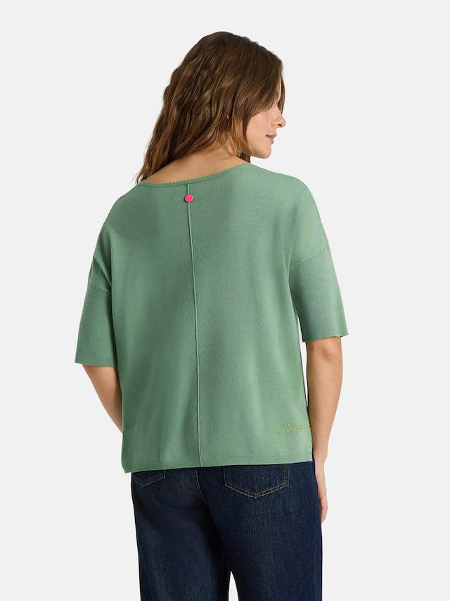 Lieblingsstück Kurzarmpullover »AmihanL« aus Viskose