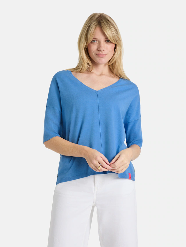 Lieblingsstück Kurzarmpullover »AmihanL« aus Viskose
