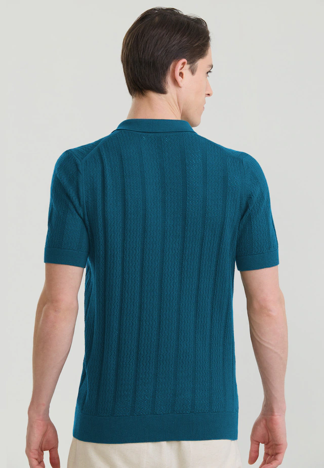Felix Hardy Poloshirt »Strick-Polo Shirt Kurzarm«