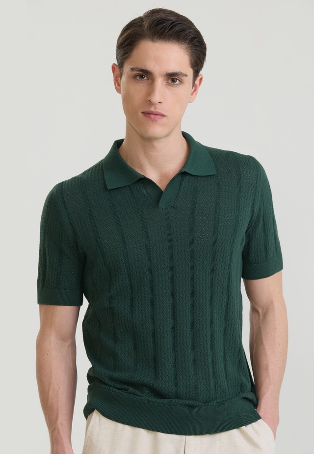Felix Hardy Poloshirt »Strick-Polo Shirt Kurzarm«