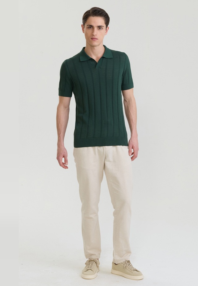 Felix Hardy Poloshirt »Strick-Polo Shirt Kurzarm«