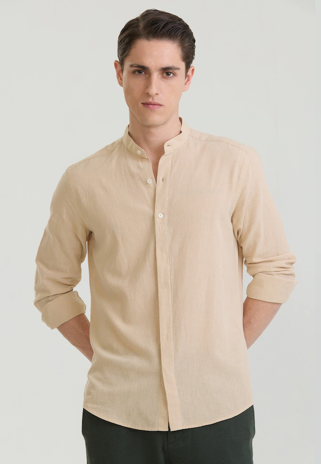 Felix Hardy Langarmhemd »Basic Hemd«