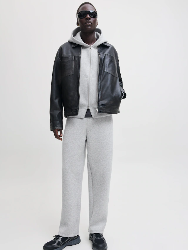 Jack & Jones Sweathose »JPSTBILL LEGACY SCUBA UNC SWT PANTS NOOS« Materialmix, locker geschnitten