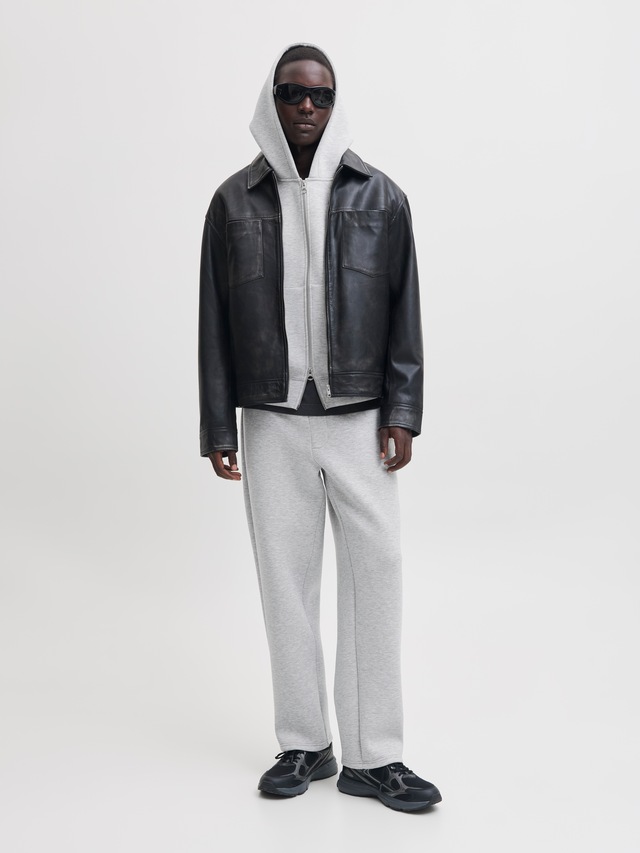Jack & Jones Sweathose »JPSTBILL LEGACY SCUBA UNC SWT PANTS NOOS« Materialmix, locker geschnitten