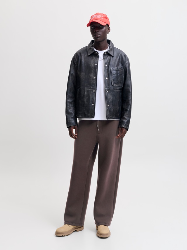 Jack & Jones Sweathose »JPSTBILL LEGACY SCUBA UNC SWT PANTS NOOS« Materialmix, locker geschnitten