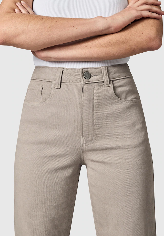 PEAK TIME Chinohose »Cyrele« Lange Wide-Leg-Hose mit Bio-Baumwolle