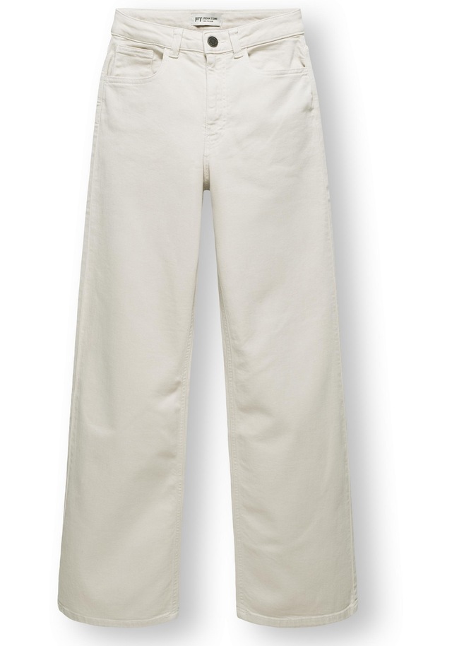 PEAK TIME Chinohose »Cyrele« Lange Wide-Leg-Hose mit Bio-Baumwolle