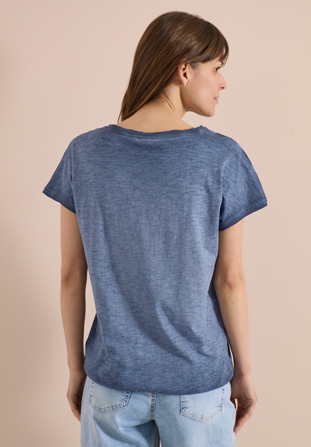 Cecil T-Shirt mit U-Boot-Ausschnitt