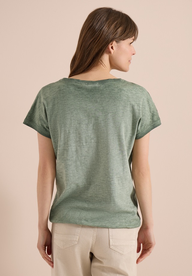 Cecil T-Shirt mit U-Boot-Ausschnitt