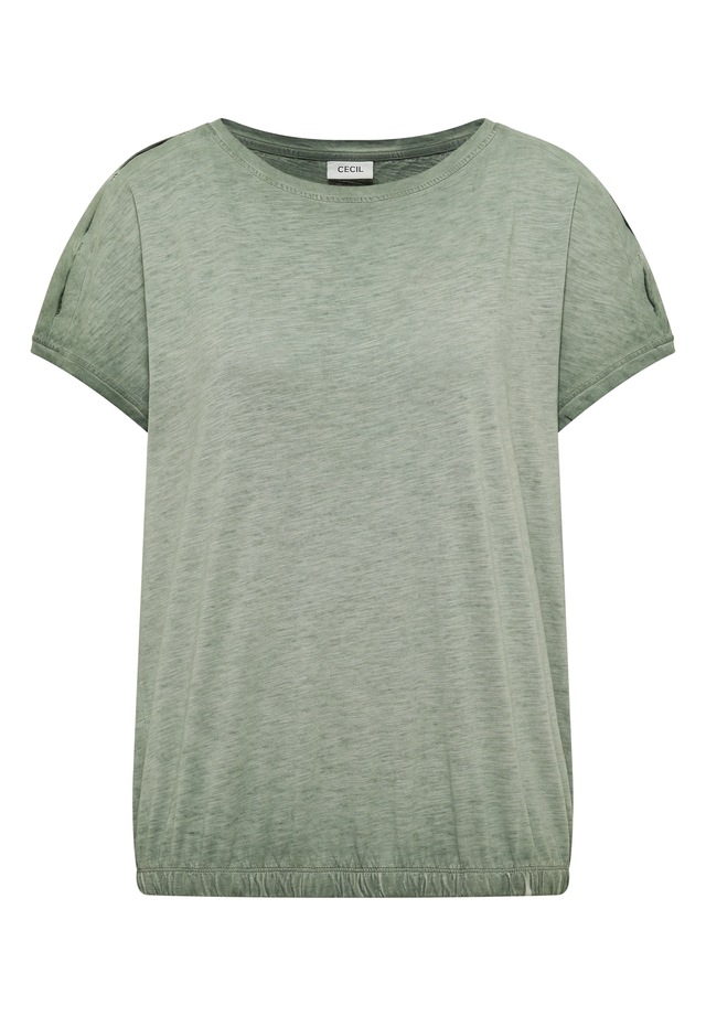 Cecil T-Shirt mit U-Boot-Ausschnitt