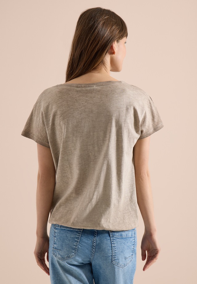 Cecil T-Shirt mit U-Boot-Ausschnitt