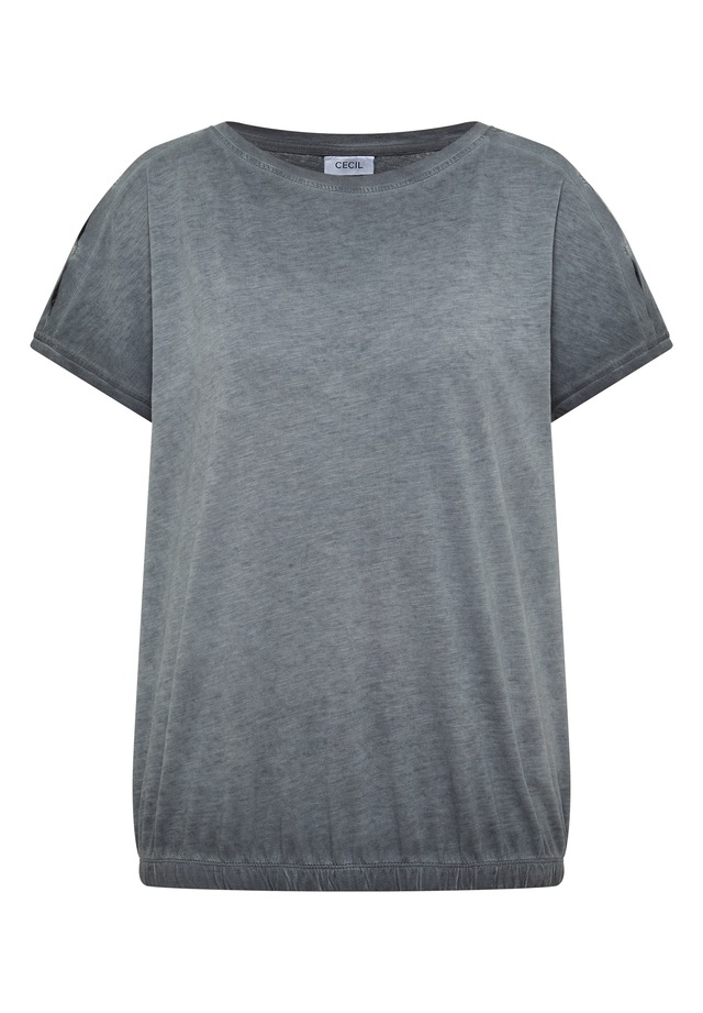 Cecil T-Shirt mit U-Boot-Ausschnitt