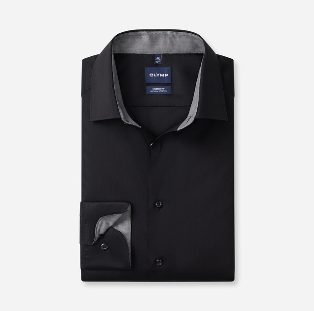 OLYMP Langarmhemd »Luxor« Businesshemd, New-Kentkragen, modern fit