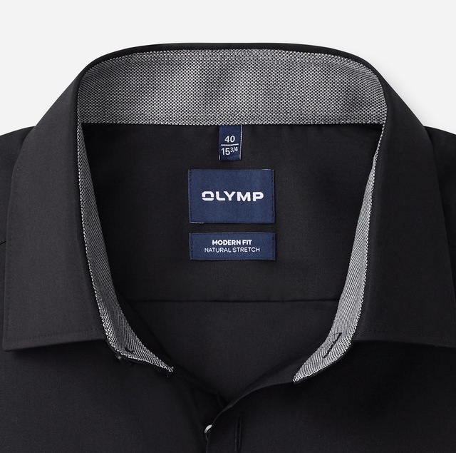 OLYMP Langarmhemd »Luxor« Businesshemd, New-Kentkragen, modern fit