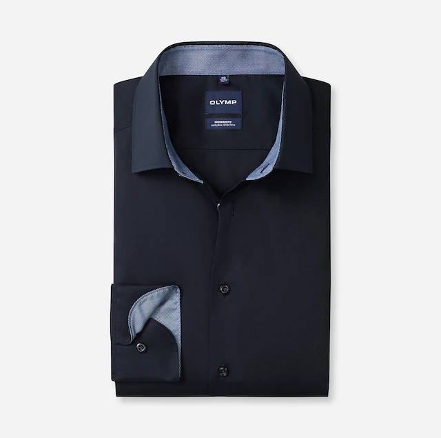 OLYMP Langarmhemd »Luxor« Businesshemd, New-Kentkragen, modern fit