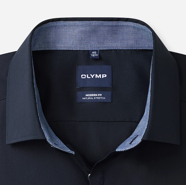 OLYMP Langarmhemd »Luxor« Businesshemd, New-Kentkragen, modern fit