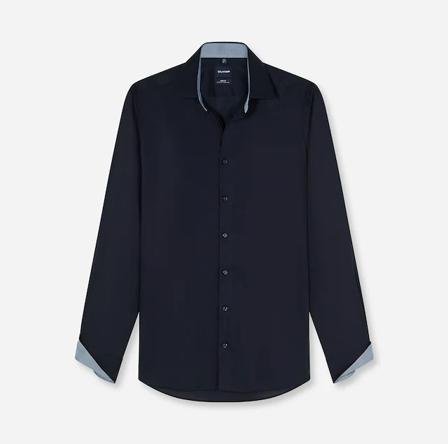 OLYMP Langarmhemd »Level Five Cover Shirt« höchste Blickdichte, bügelfrei, body it, Businesshemd