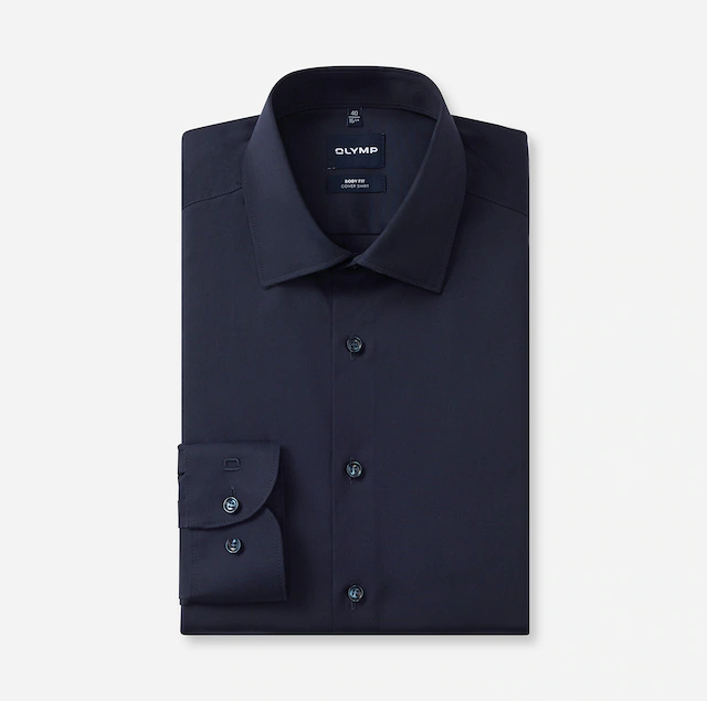 OLYMP Langarmhemd »Level Five Cover Shirt« höchste Blickdichte, bügelfrei, Businesshemd, body fit