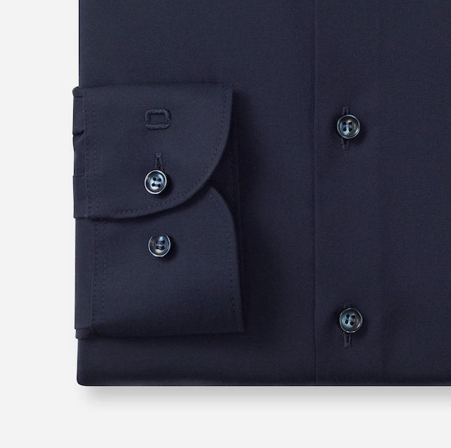 OLYMP Langarmhemd »Level Five Cover Shirt« höchste Blickdichte, bügelfrei, Businesshemd, body fit