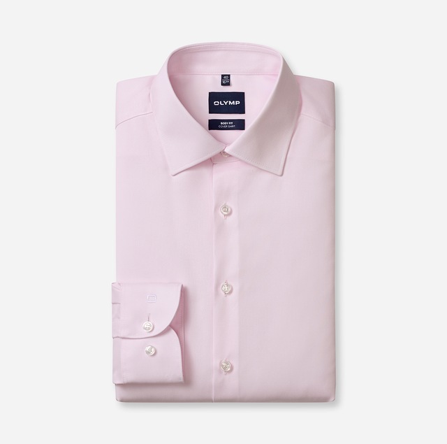OLYMP Langarmhemd »Level Five Cover Shirt« höchste Blickdichte, bügelfrei, Businesshemd, body fit