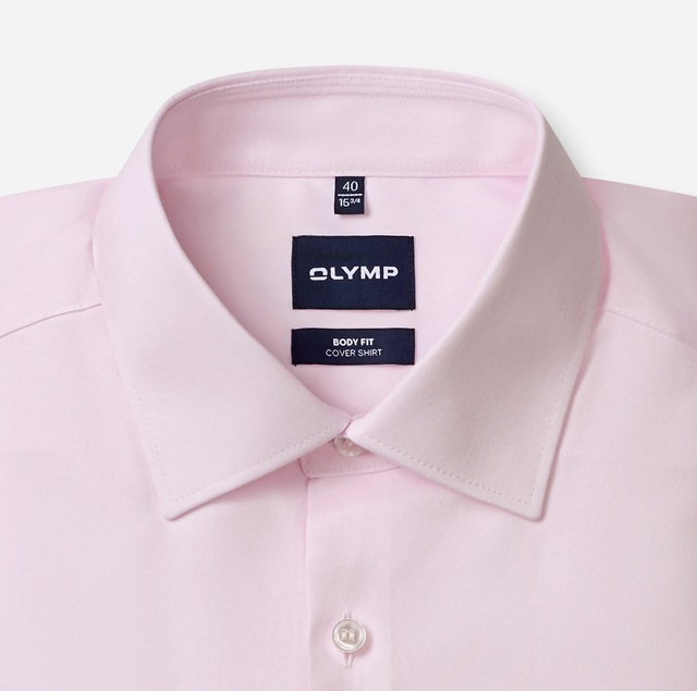 OLYMP Langarmhemd »Level Five Cover Shirt« höchste Blickdichte, bügelfrei, Businesshemd, body fit
