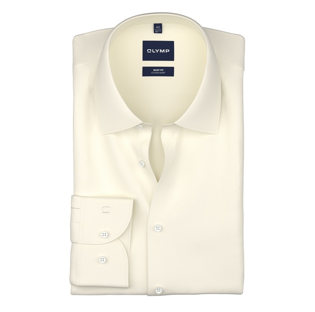 OLYMP Langarmhemd »Level Five Cover Shirt« höchste Blickdichte, bügelfrei, Businesshemd, body fit