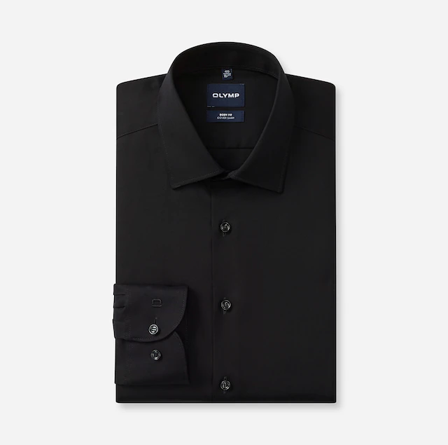 OLYMP Langarmhemd »Level Five Cover Shirt« höchste Blickdichte, bügelfrei, Businesshemd, body fit